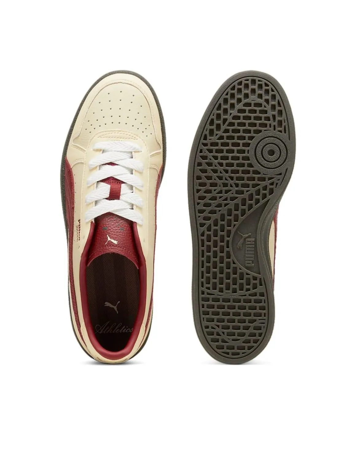 Puma Indoor Players Lane 'Creamy Vanilla Intense Red' — изображение 3 из 6, красный