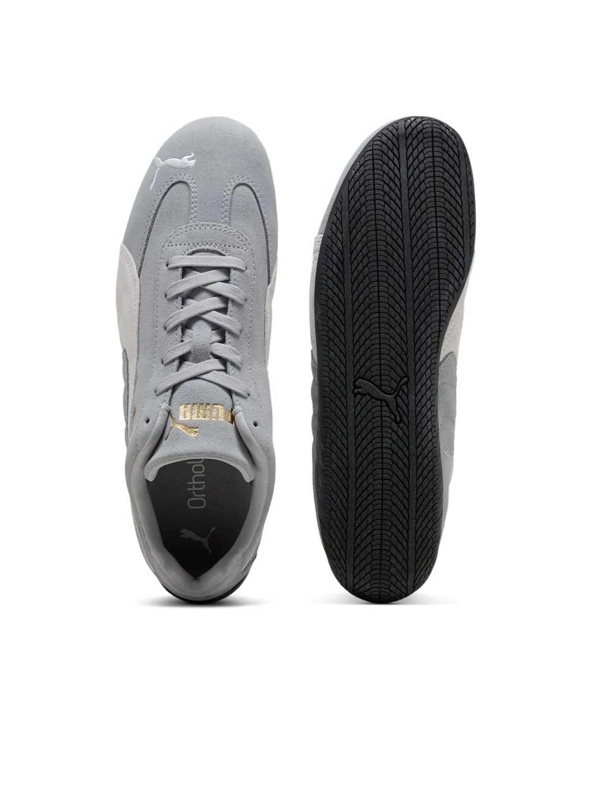 Кроссовки PUMA Speedcat 'Cool Mid Gray PUMA White' — изображение 3 из 6, серый