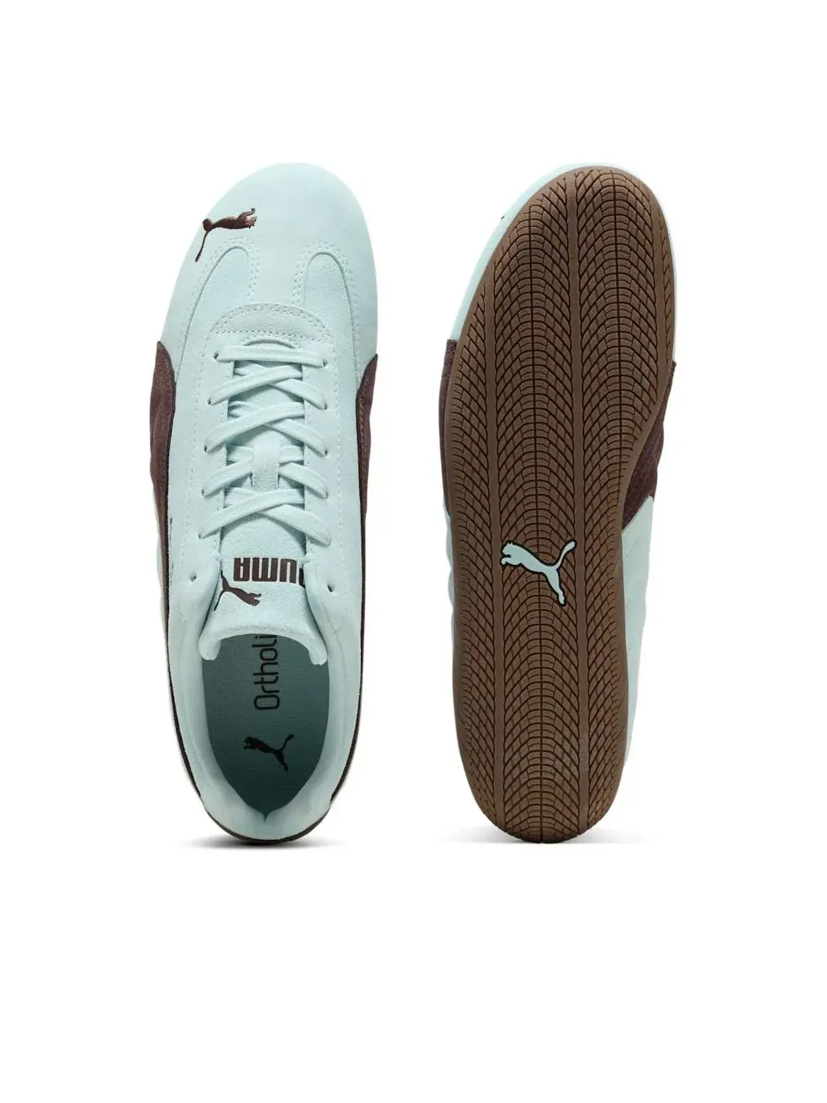 Кроссовки PUMA Speedcat OG «Жевательная резинка для пресной воды» 398846-65 — изображение 3 из 5, зеленый