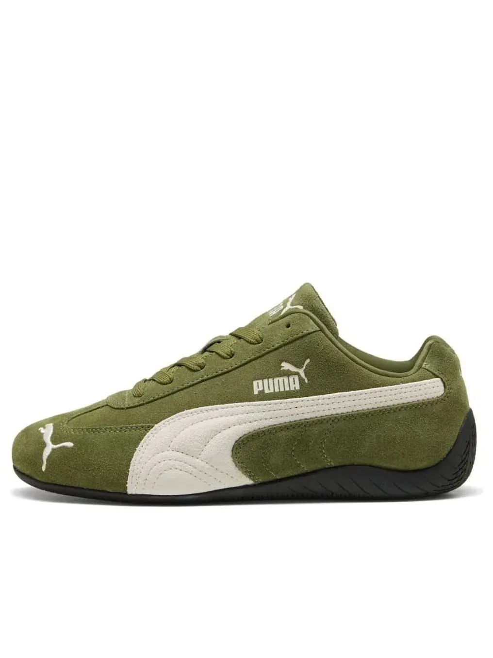 Кроссовки PUMA Speedcat OG 'Olive Green Black' — изображение 1 из 6, оливковый зеленый