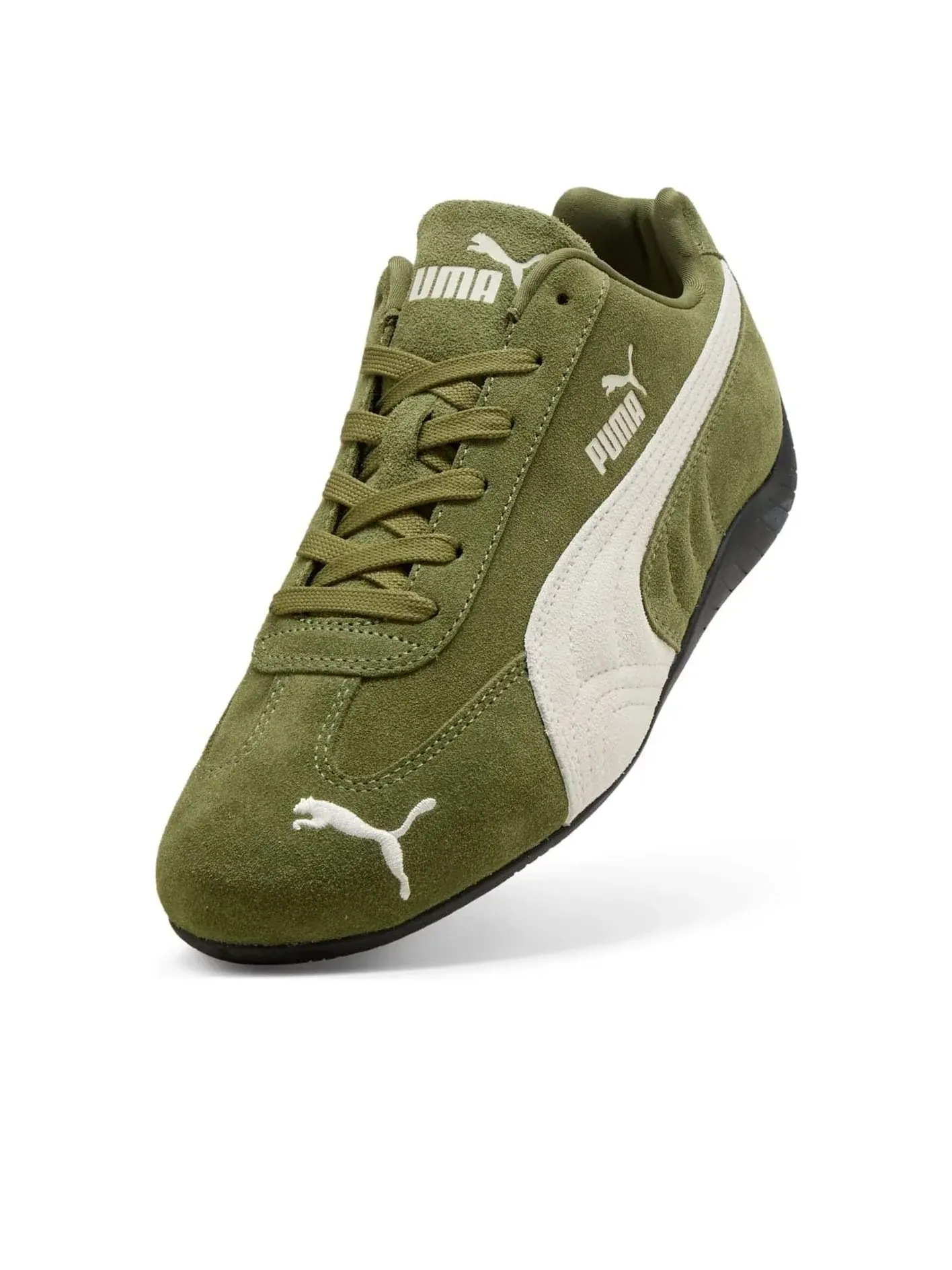 Кроссовки PUMA Speedcat OG 'Olive Green Black' — изображение 3 из 6, оливковый зеленый