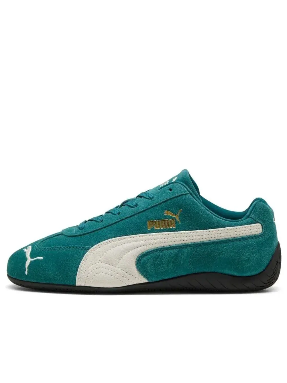 Кроссовки PUMA Speedcat OG 'Emerald Ice Black' 398846-67 — изображение 1 из 6, зеленый