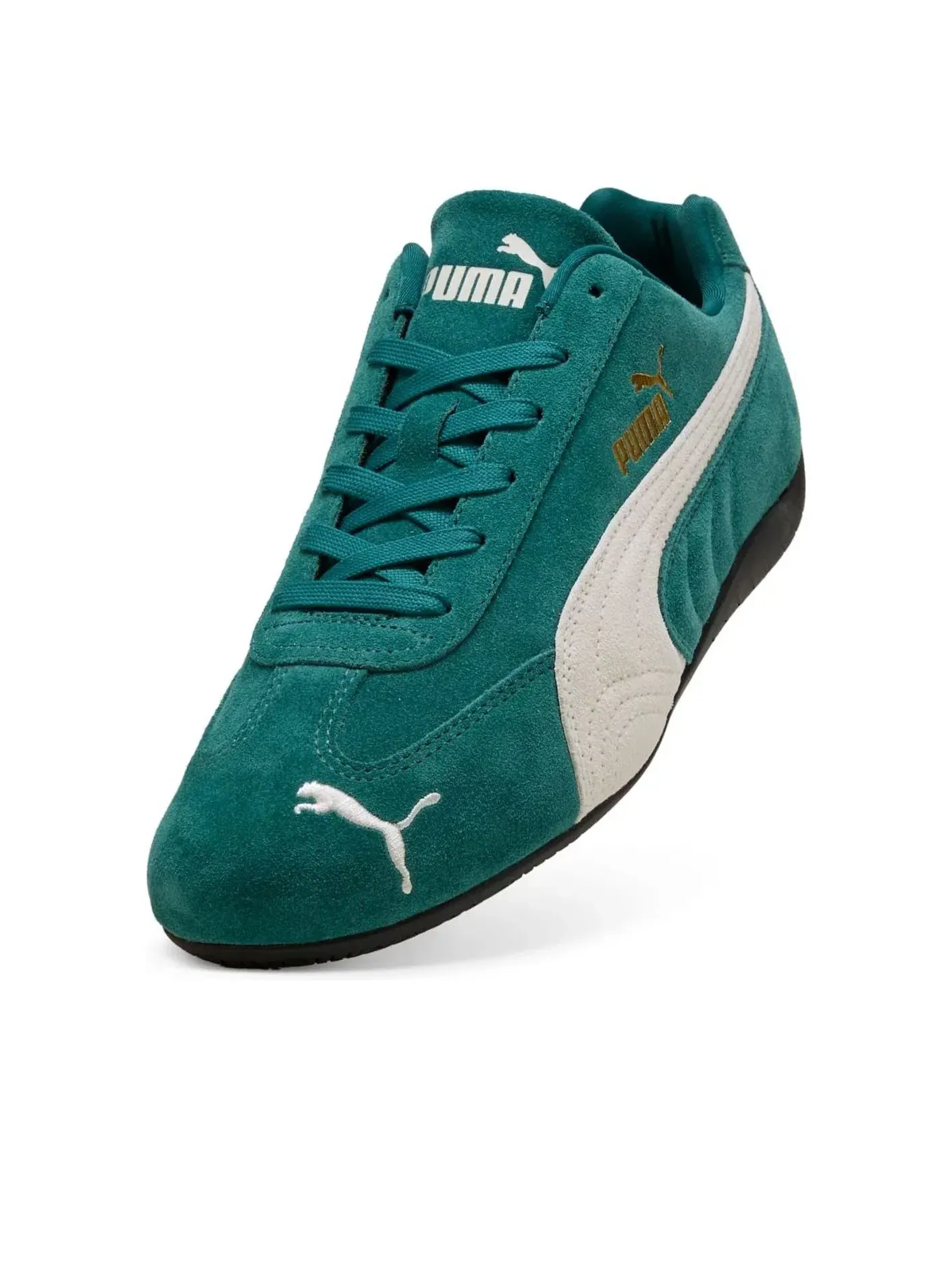 Кроссовки PUMA Speedcat OG 'Emerald Ice Black' 398846-67 — изображение 3 из 6, зеленый