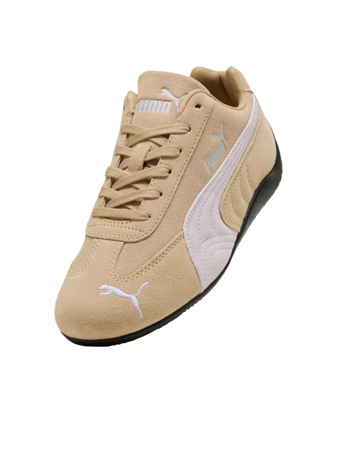 Мужские кроссовки замшевые Speedcat PUMA — изображение 2 из 3, бежевый