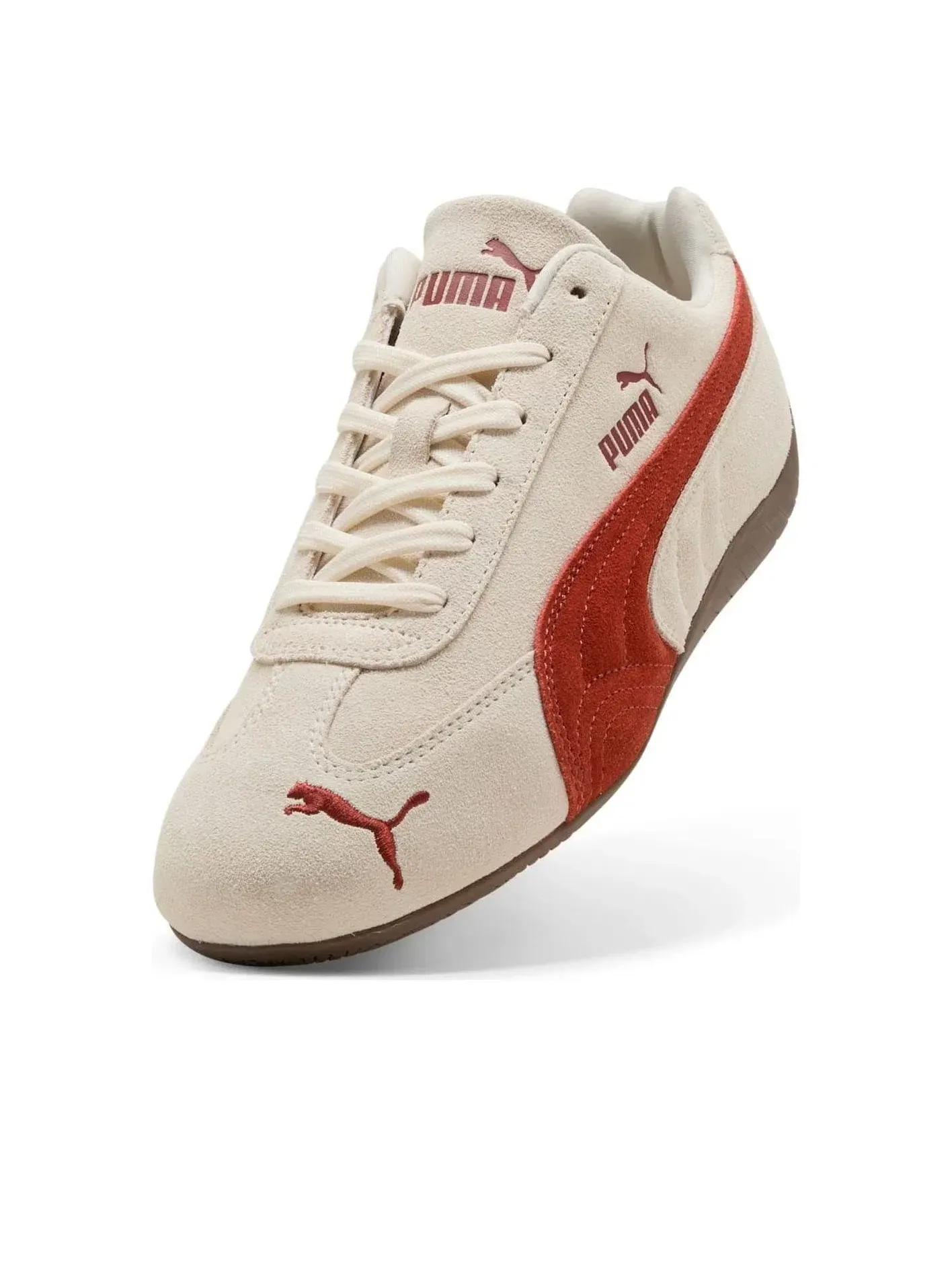 Мужские кроссовки замшевые Speedcat OG PUMA — изображение 3 из 6, белый