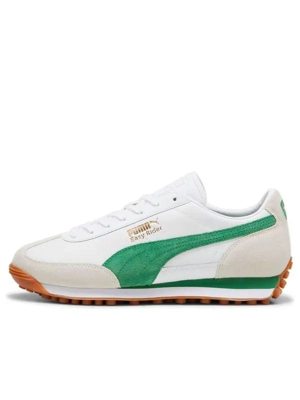 Кроссовки easy rider mix 'white archive green' Puma — изображение 1 из 4, белый/зеленый