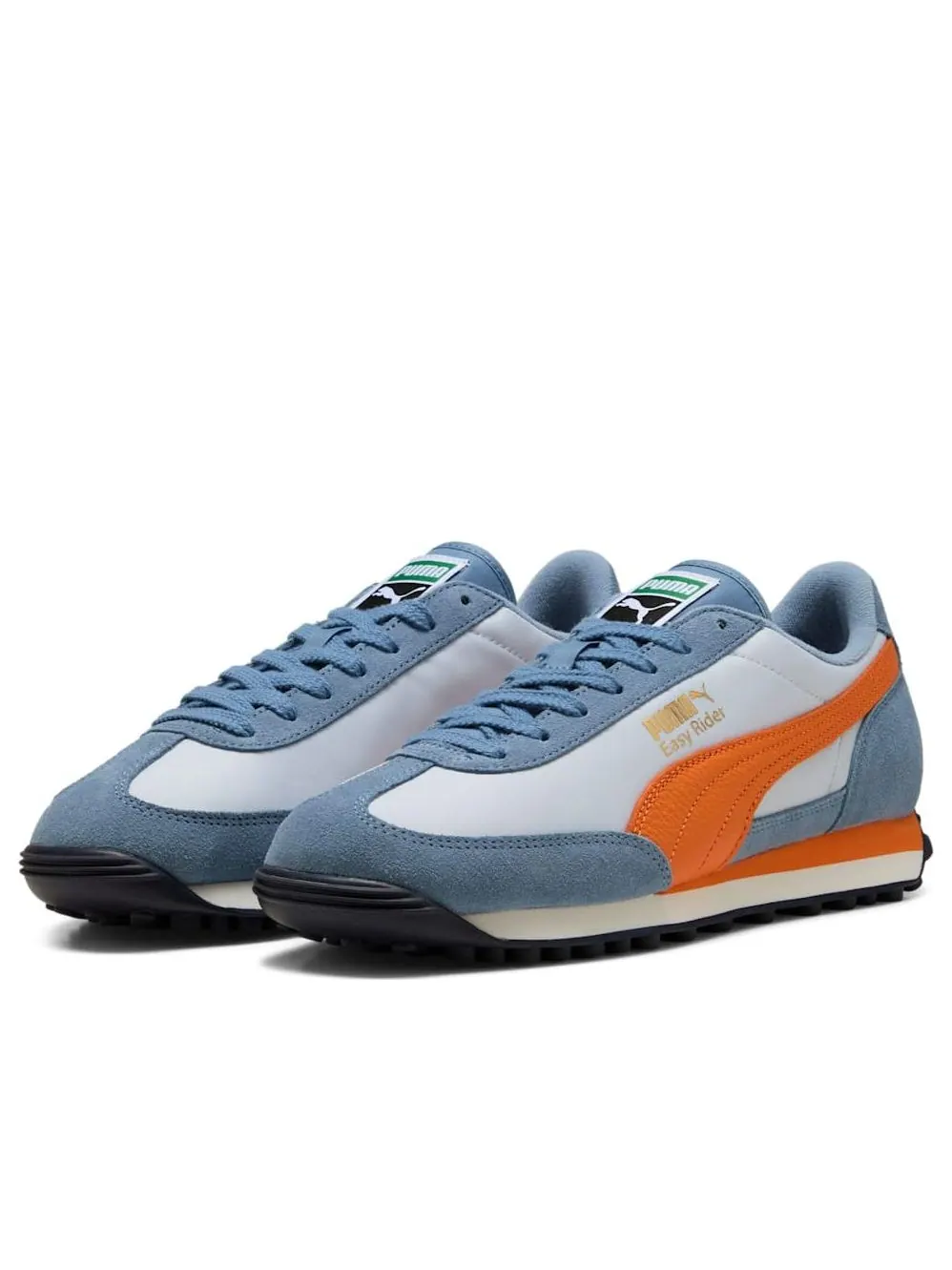 Puma Easy Rider Vintage 'Silver Mist Rickie Orange' — изображение 2 из 6, серебристый/оранжевый