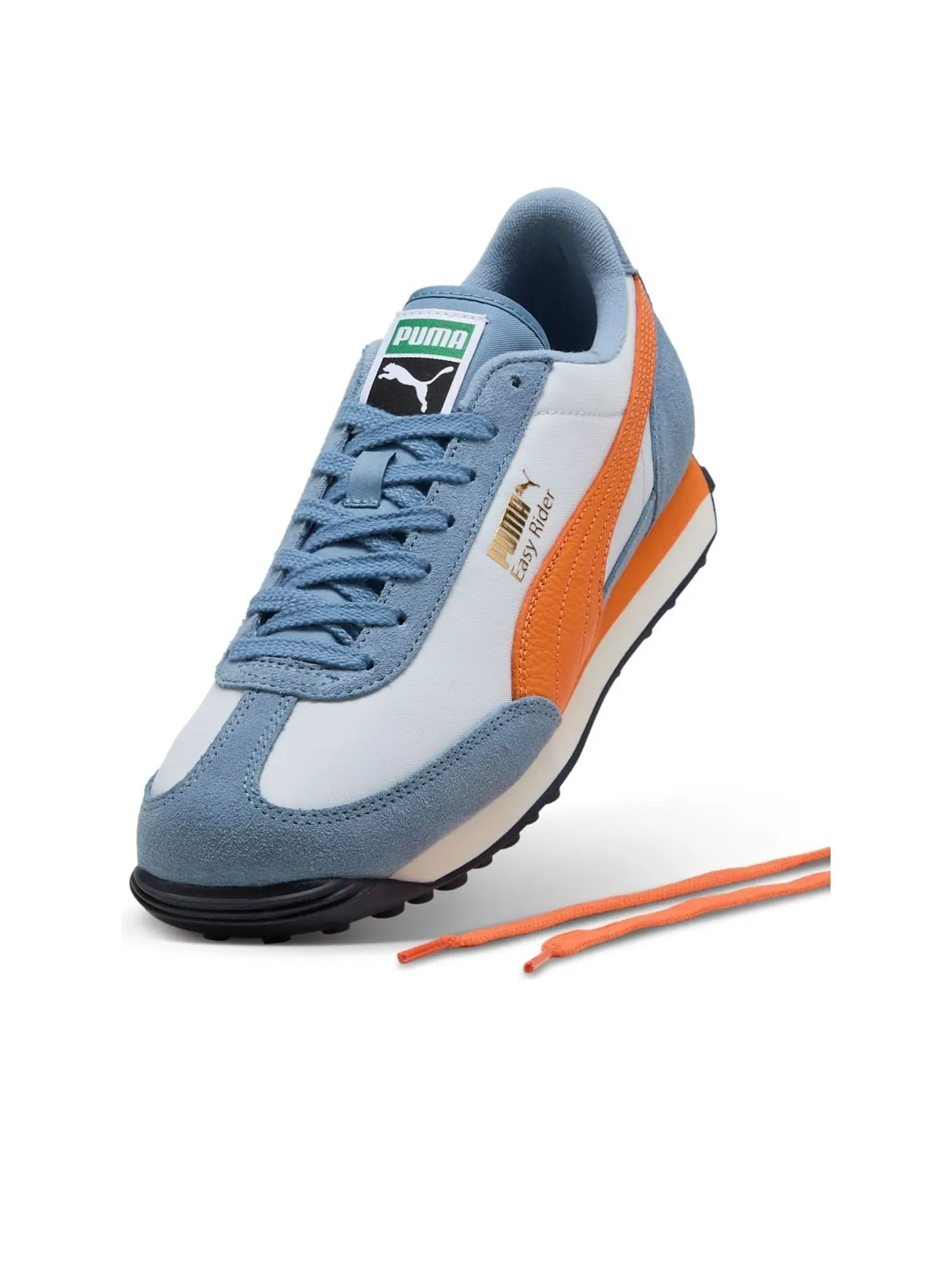 Puma Easy Rider Vintage 'Silver Mist Rickie Orange' — изображение 5 из 6, серебристый/оранжевый