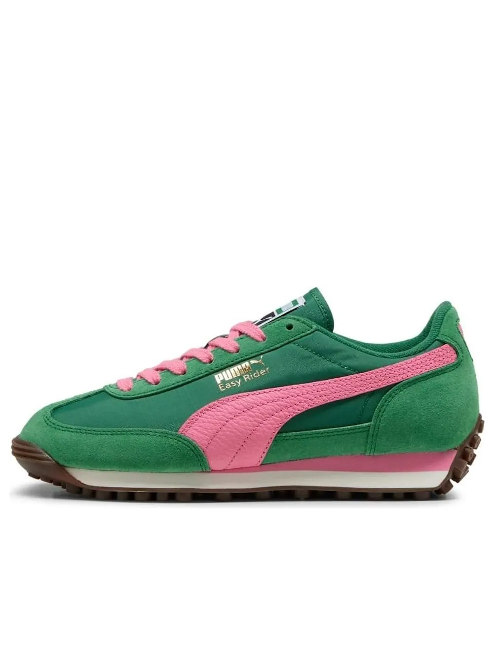 Puma Easy Rider Vintage 'Archive Green Poised Pink' — изображение 1 из 6, зеленый/розовый