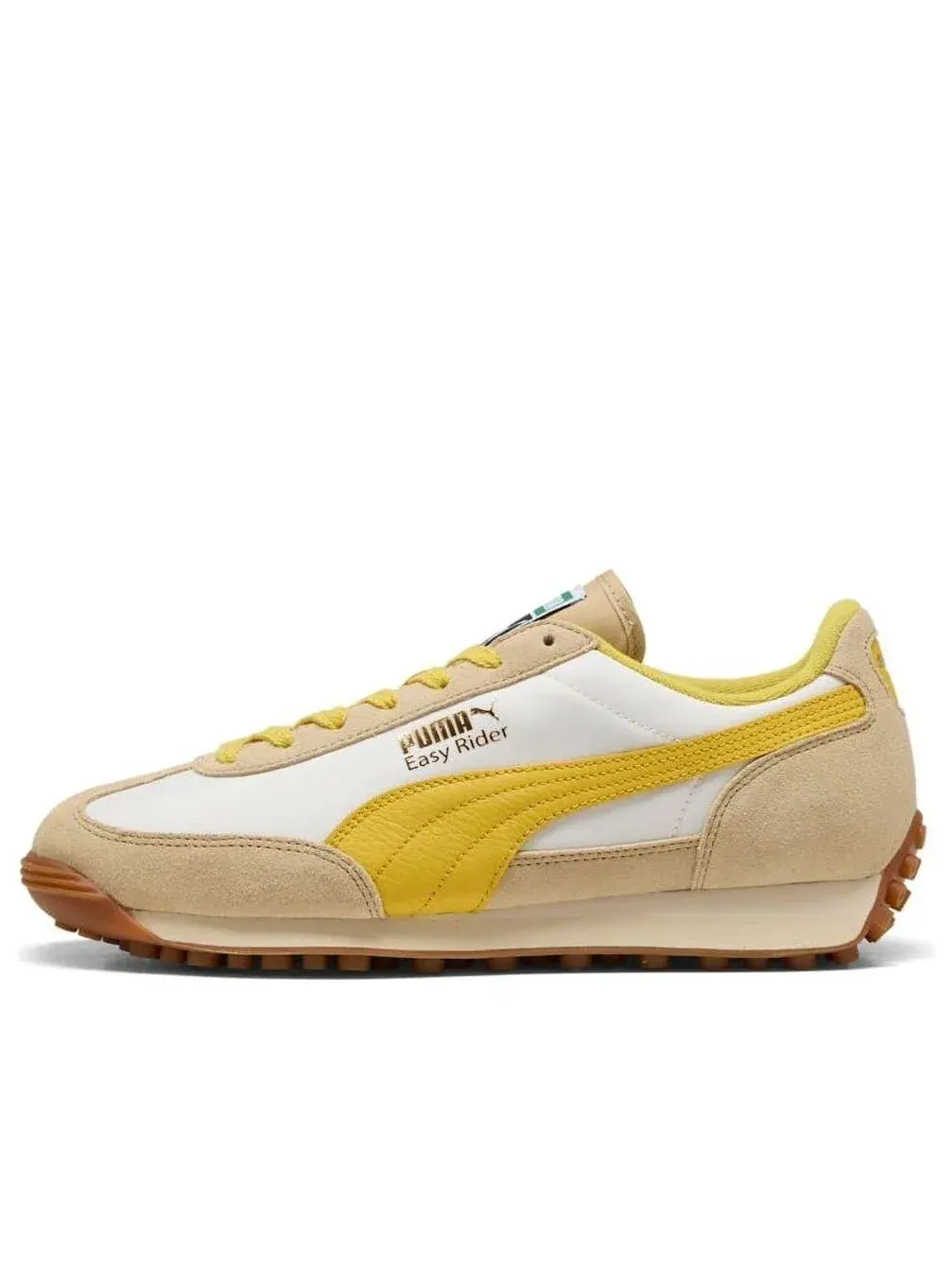 Кроссовки PUMA Easy Rider Vintage 'Alpine Snow Dazzling Yellow' 399028-51 — изображение 1 из 6, белый