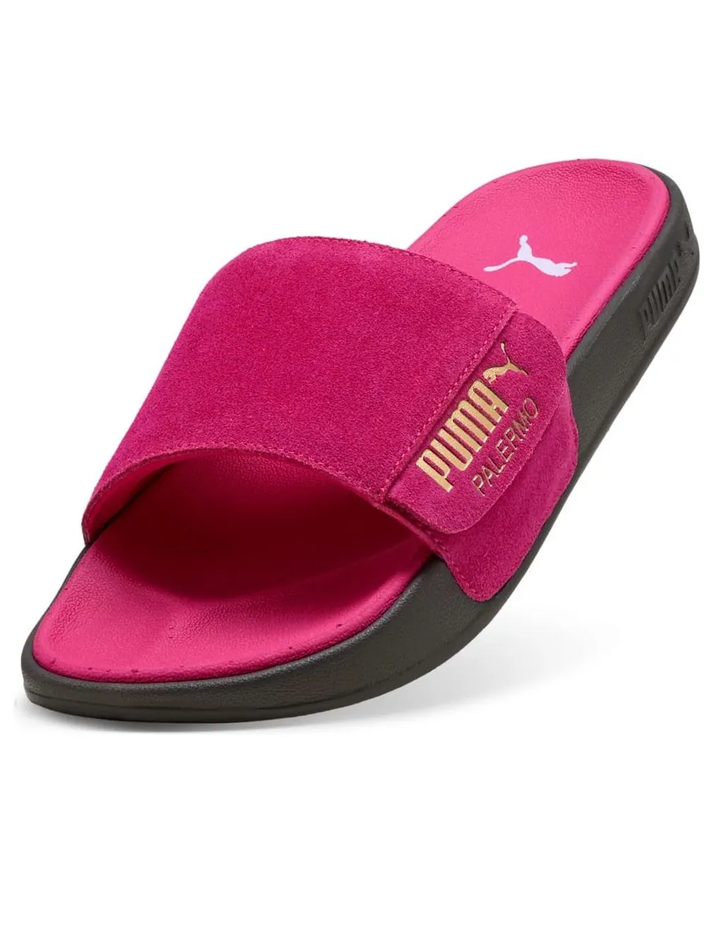 Шлепанцы Puma Leadcat 2.0 Palermo Foil Slides 'Puma Pink' — изображение 5 из 6, розовый/золотистый