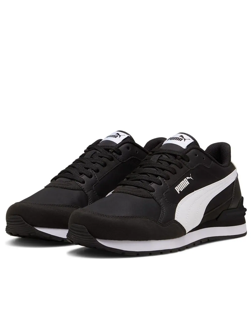 Кроссовки PUMA ST Runner v4 'Black White' — изображение 2 из 5, черный