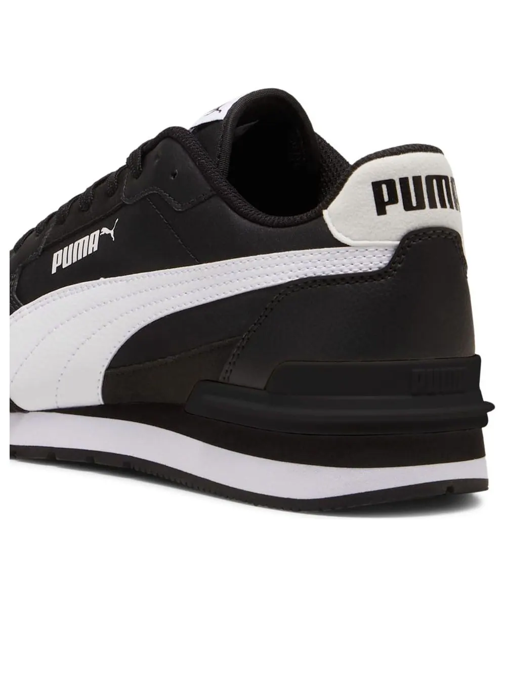 Кроссовки Puma ST Runner v4 'Black White' — изображение 4 из 6, черный/белый
