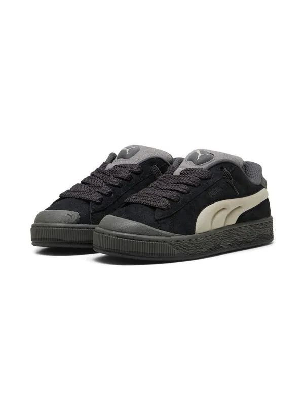 Кроссовки suede xl 'black shadow grey' Puma — изображение 3 из 4, черный/серый/серый