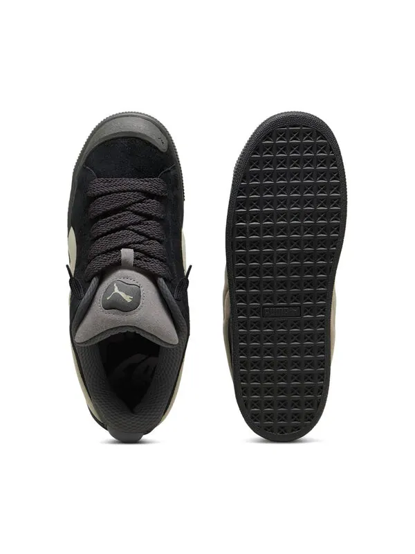 Кроссовки suede xl 'black shadow grey' Puma — изображение 4 из 4, черный/серый/серый