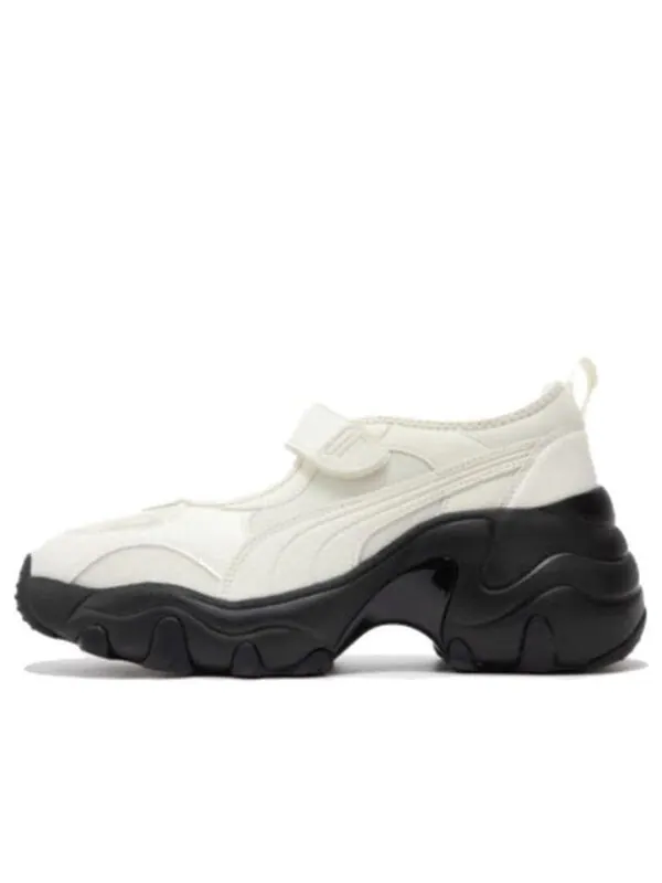 Сандалии pulsar wedge sandals jewels 'frosted ivory' Puma — изображение 1 из 4, белый/черный