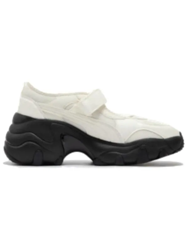 Сандалии pulsar wedge sandals jewels 'frosted ivory' Puma — изображение 2 из 4, белый/черный