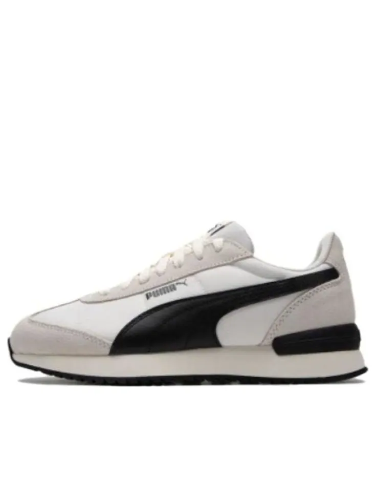 Кроссовки PUMA R78 Nylon Retro 'Beige White Black' — изображение 1 из 5, белый