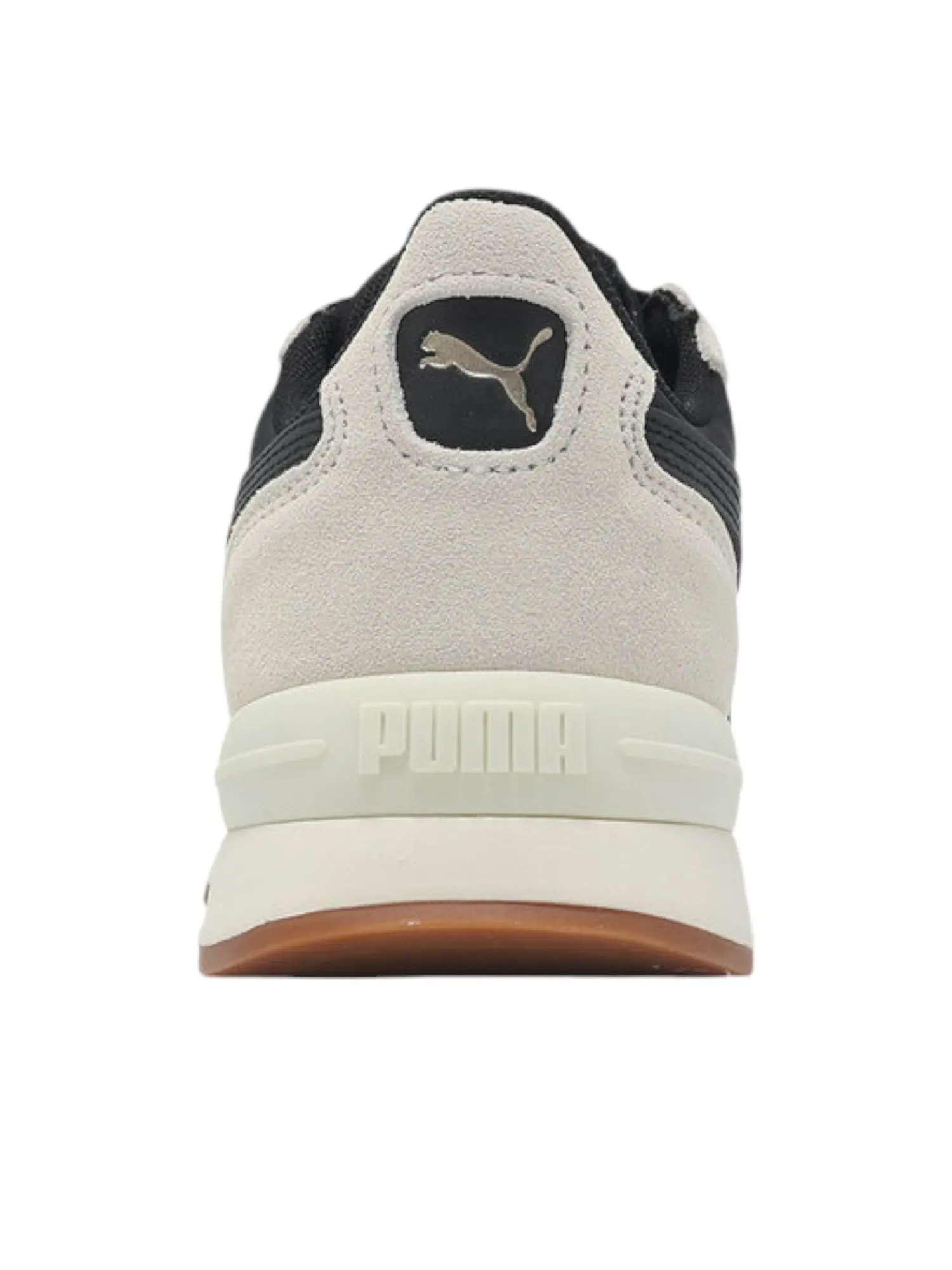 Кроссовки PUMA R78 Nylon Retro 'Black Grey' — изображение 3 из 6, черный