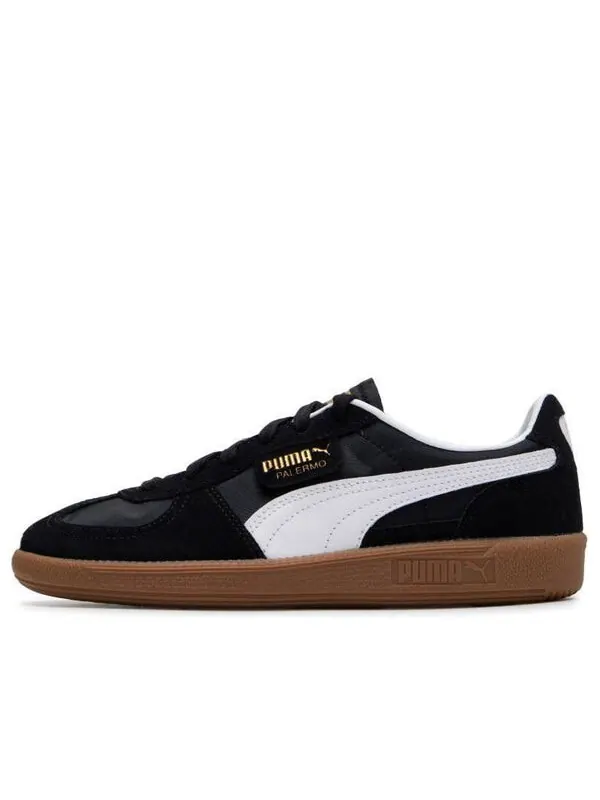 Кроссовки palermo summer 'black white gum' Puma — изображение 1 из 4, черный/белый/коричневый