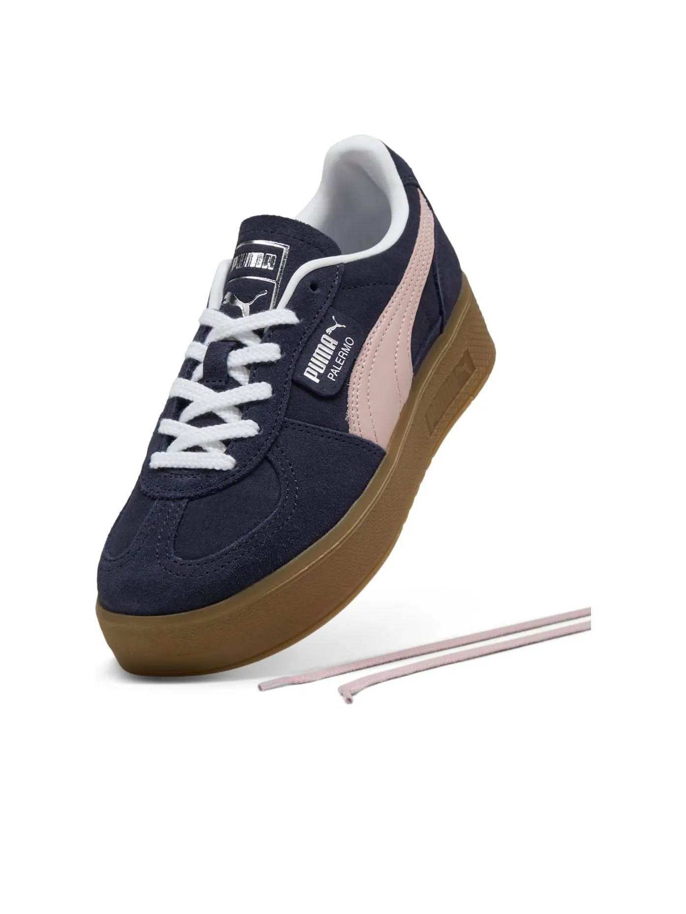 (WMNS) Puma Palermo Elevata 'New Navy Mauve Mist' — изображение 3 из 6, темно-синий