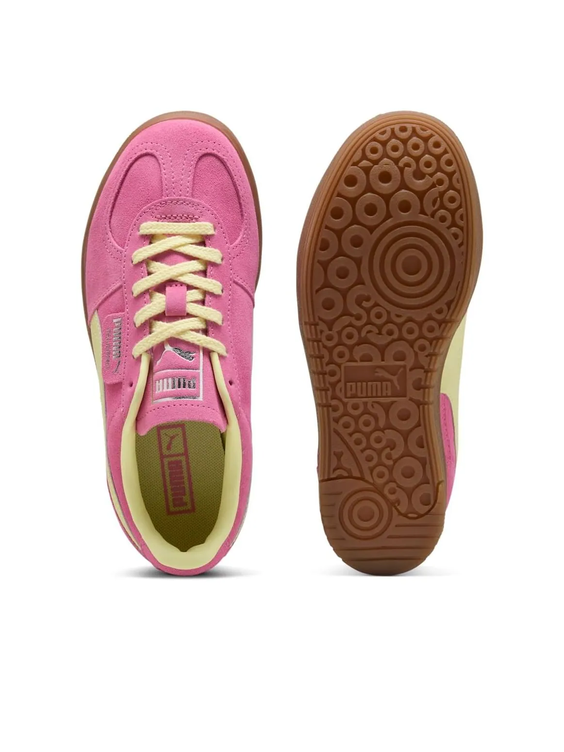 (WMNS) Puma Palermo Elevata 'Posie Pink' — изображение 3 из 6, розовый/золотистый