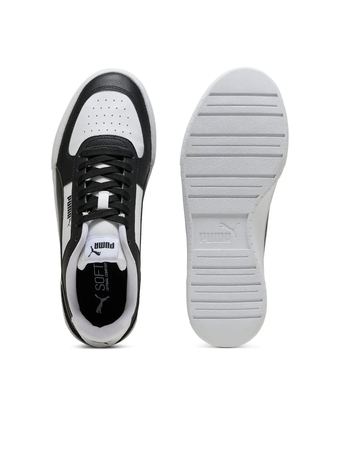 Кроссовки PUMA Caven Mix 'White Black' — изображение 5 из 6, белый