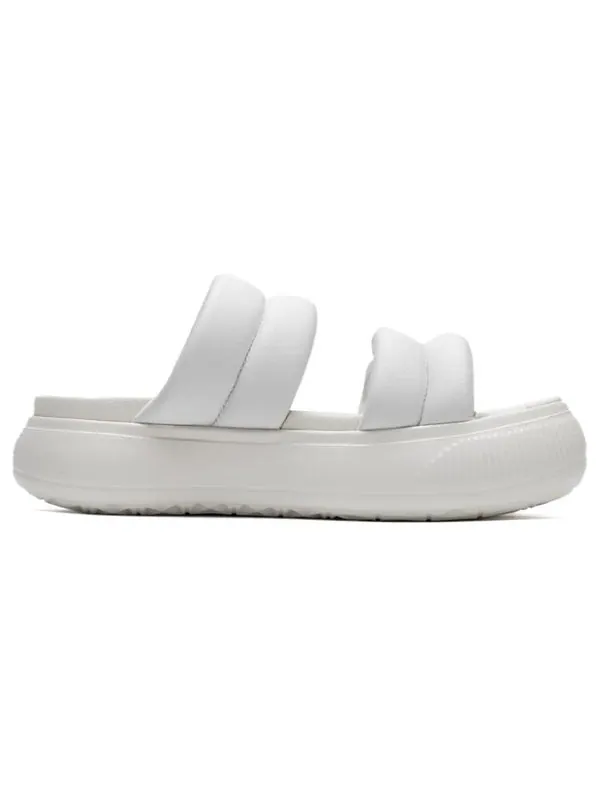 Тапочки mayu puffy slides 'warm white' Puma — изображение 2 из 4, белый