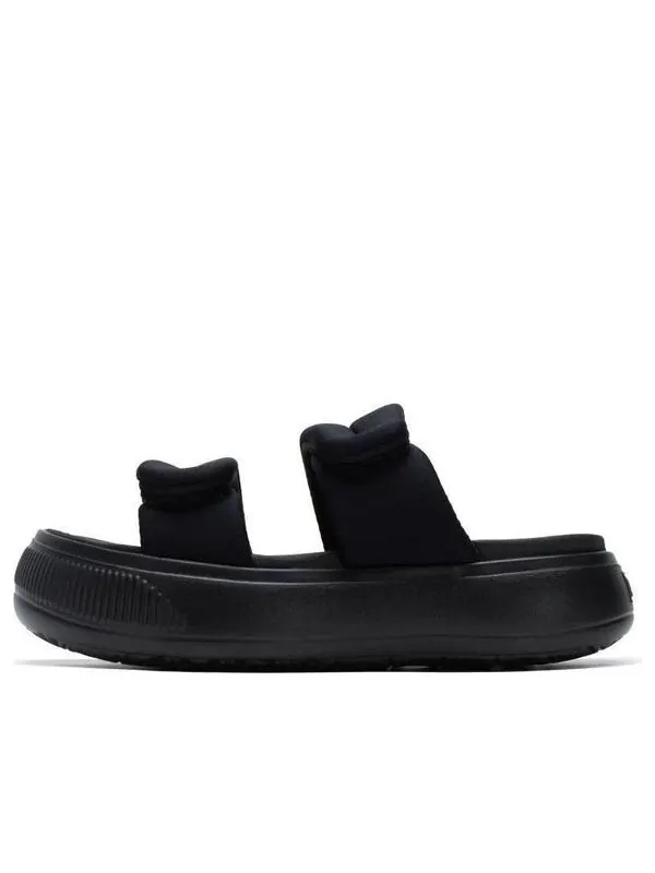 Тапочки mayu puffy slides 'black' Puma — изображение 1 из 4, черный