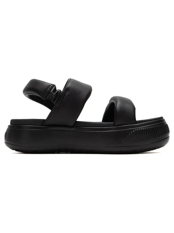 Тапочки mayu puffy slides 'black' Puma — изображение 2 из 4, черный