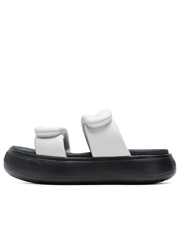 Сандалии mayu puffy sandals 'grey black' Puma — изображение 1 из 4, серый/черный