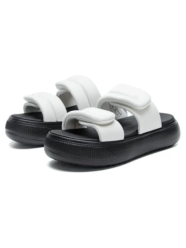 Сандалии mayu puffy sandals 'grey black' Puma — изображение 3 из 4, серый/черный