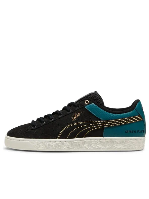 Кроссовки x usain bolt suede 'paris olympics' Puma — изображение 1 из 4, черный/зеленый