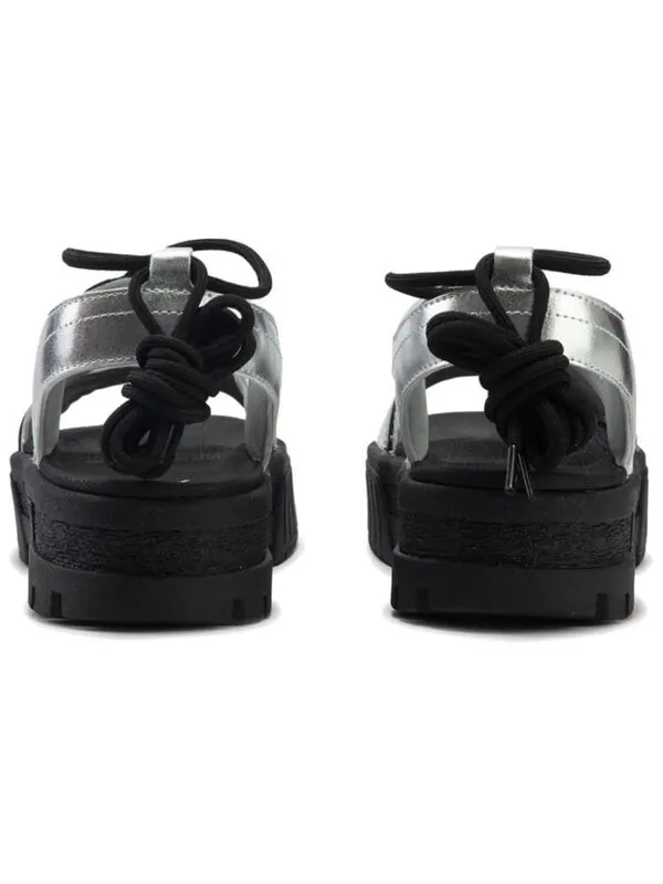 Сандалии cilia wedge sandals 'silver' Puma — изображение 4 из 4, серебристый/черный