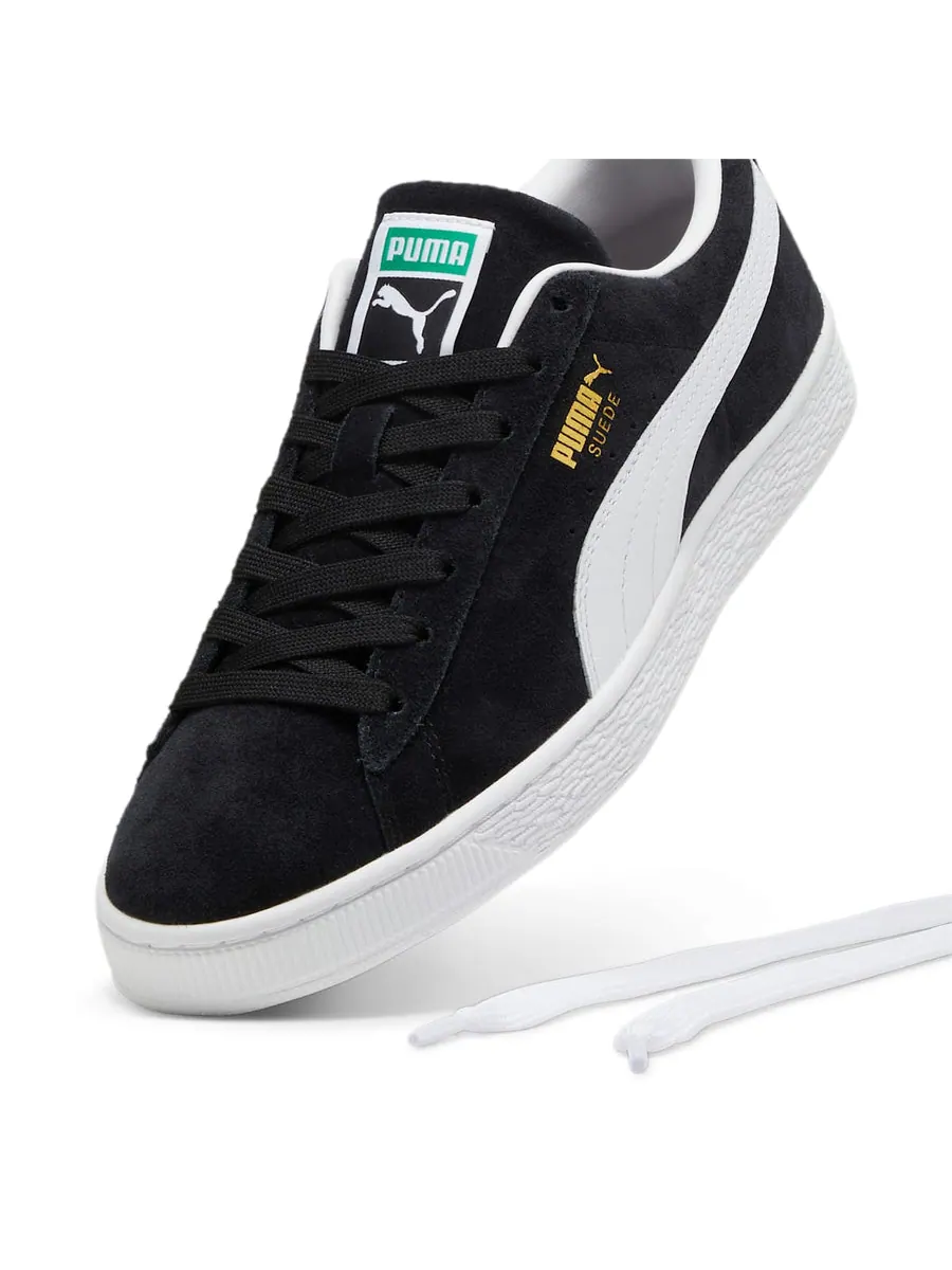 Кроссовки PUMA Suede Classic 'Black White' — изображение 5 из 6, черный