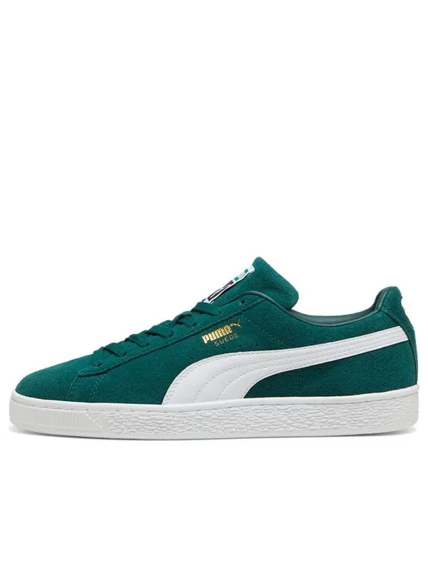 Кроссовки suede classic 'dark myrtle' Puma — изображение 1 из 4, темный/белый