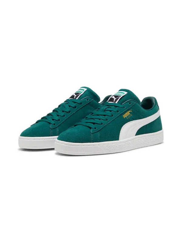 Кроссовки suede classic 'dark myrtle' Puma — изображение 3 из 4, темный/белый