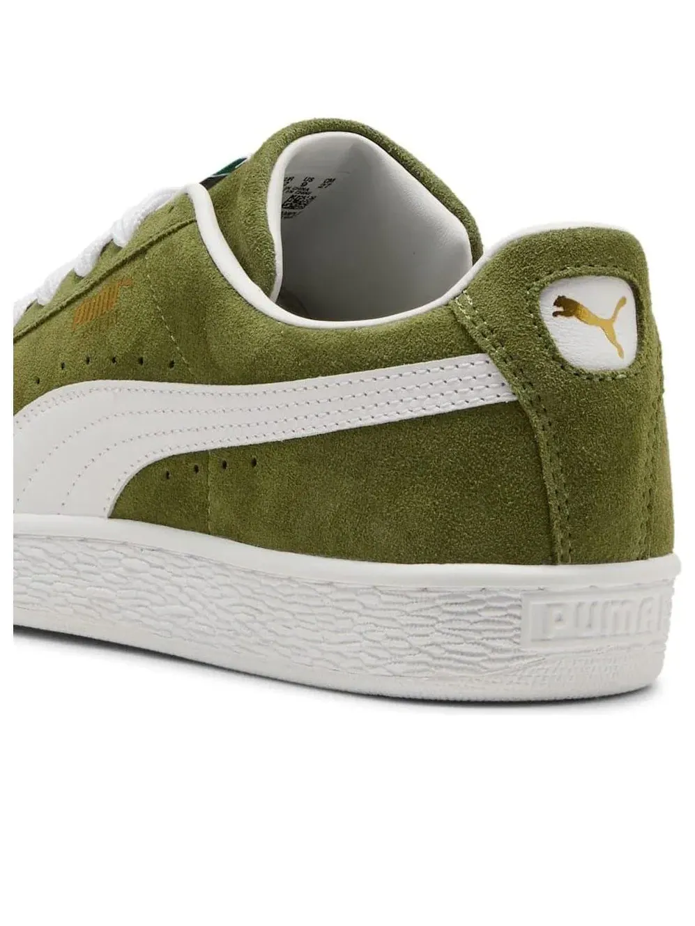 Кроссовки PUMA Suede Classic 'Olive Green White' 399781-36 — изображение 4 из 6, оливковый зеленый