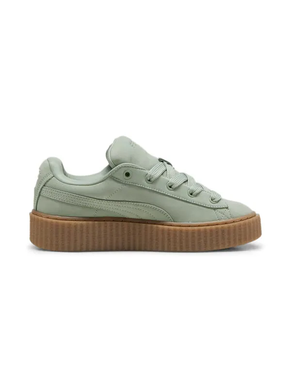 Кроссовки x fenty creeper phatty 'earth tone pack - green fog' Puma — изображение 2 из 4, зеленый/золотистый