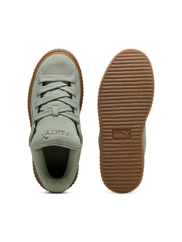Кроссовки x fenty creeper phatty 'earth tone pack - green fog' Puma — изображение 4 из 4, зеленый/золотистый