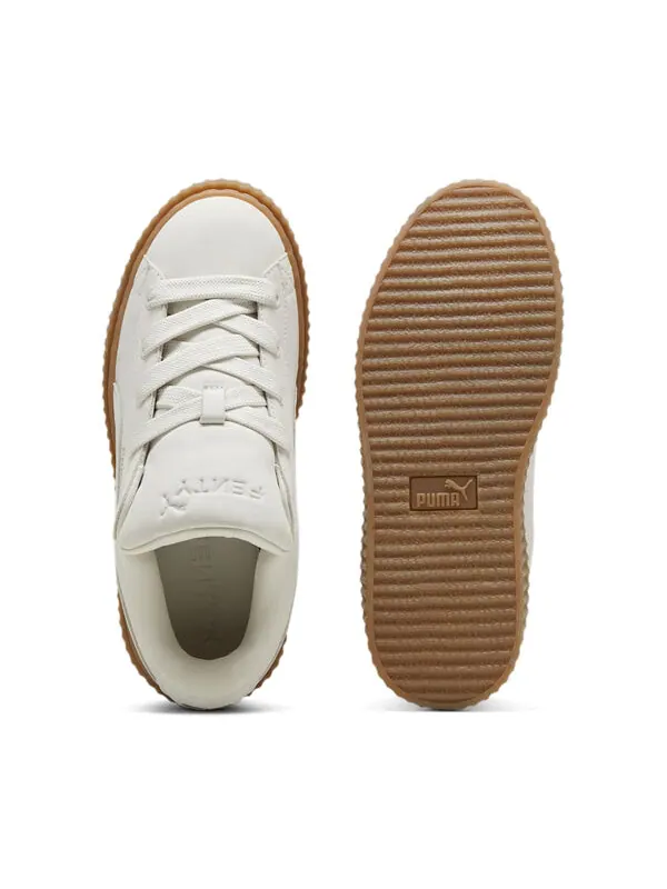 Кроссовки x fenty creeper phatty 'earth tone pack - warm white' Puma — изображение 4 из 4, белый/золотистый