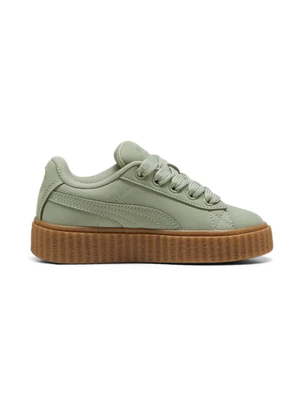 Кроссовки x fenty creeper phatty 'earth tone pack - green fog' Puma — изображение 2 из 4, зеленый/золотистый
