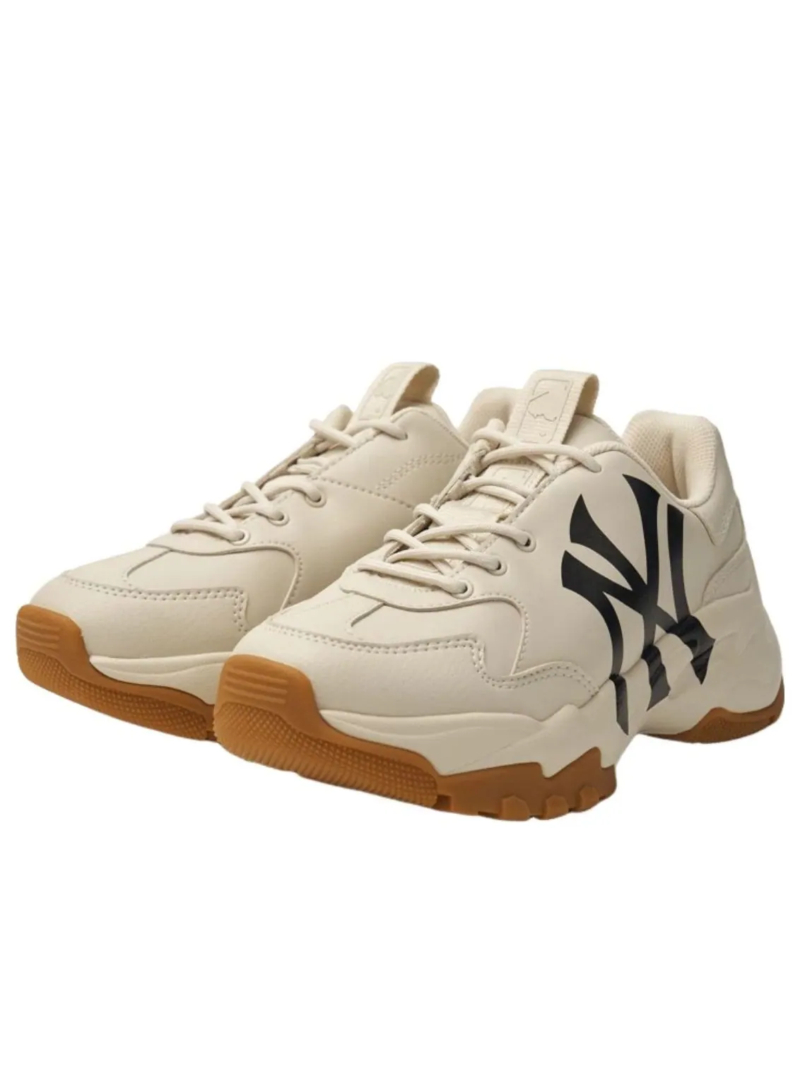 Кроссовки MLB BigBall Chunky New York Yankees — изображение 3 из 5, бежевый