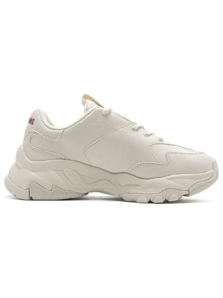 Кроссовки MLB Bigball Chunky Cleveland Guardians 'Beige White Red' — изображение 2 из 6, белый