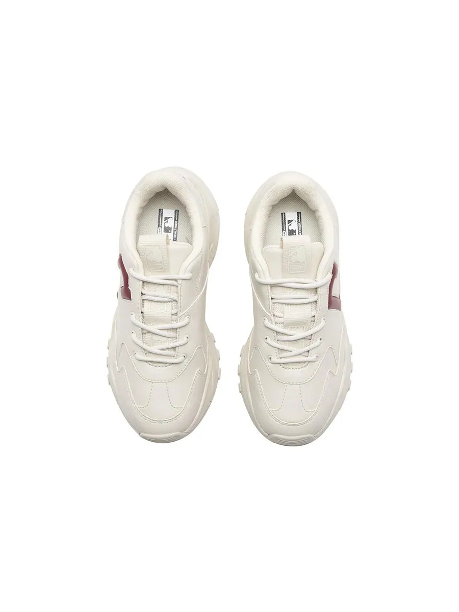 Кроссовки MLB Bigball Chunky Cleveland Guardians 'Beige White Red' — изображение 4 из 6, белый
