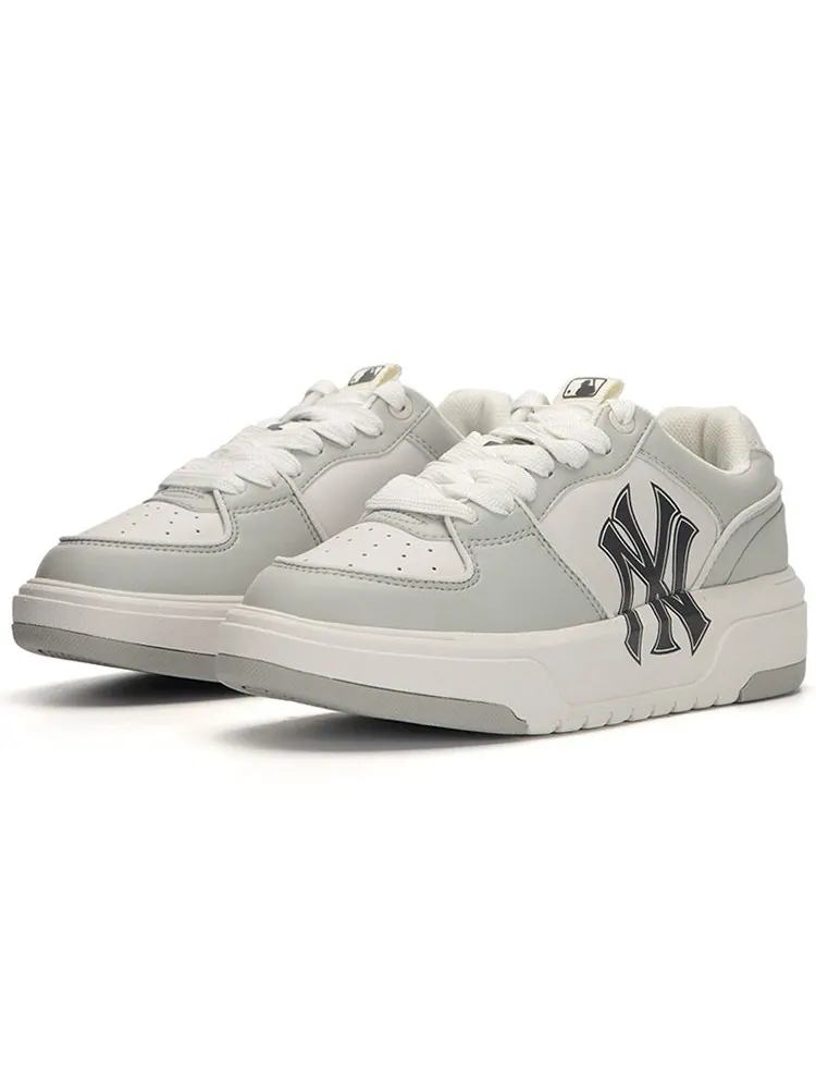 Кроссовки MLB Chunky Liner Yankees 'White Grey' — изображение 3 из 6, белый
