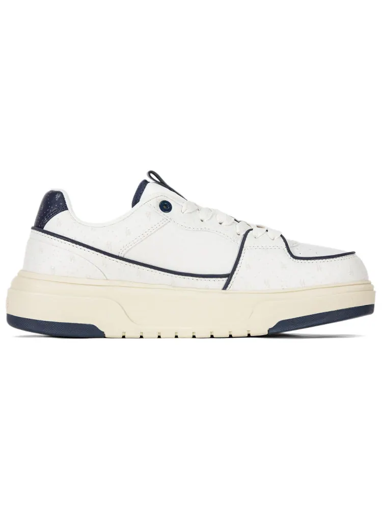 Кроссовки MLB Chunky Liner Basic Dodgers 'White Navy' — изображение 2 из 10, белый