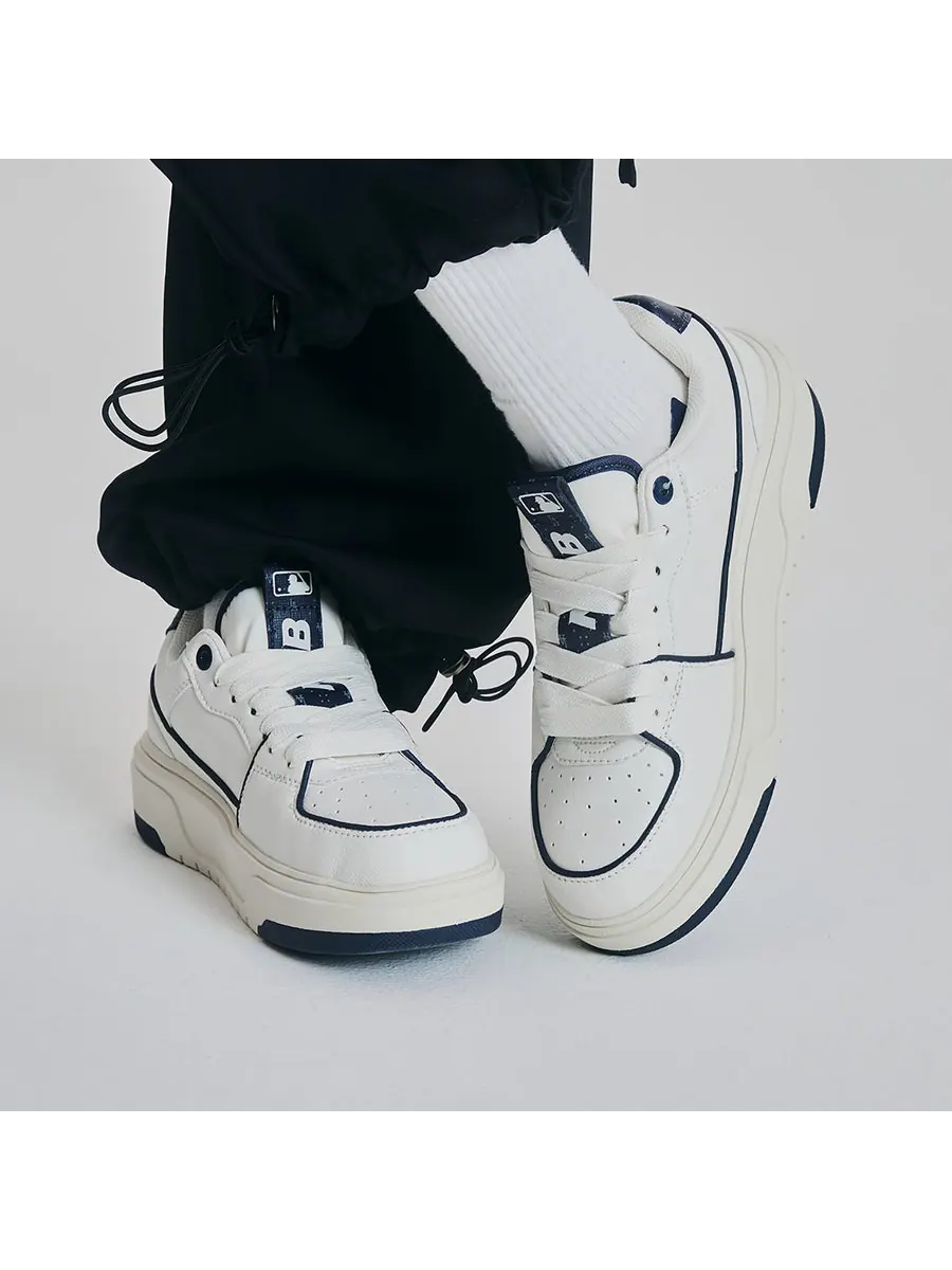 Кроссовки MLB Chunky Liner Basic Dodgers 'White Navy' — изображение 8 из 10, белый