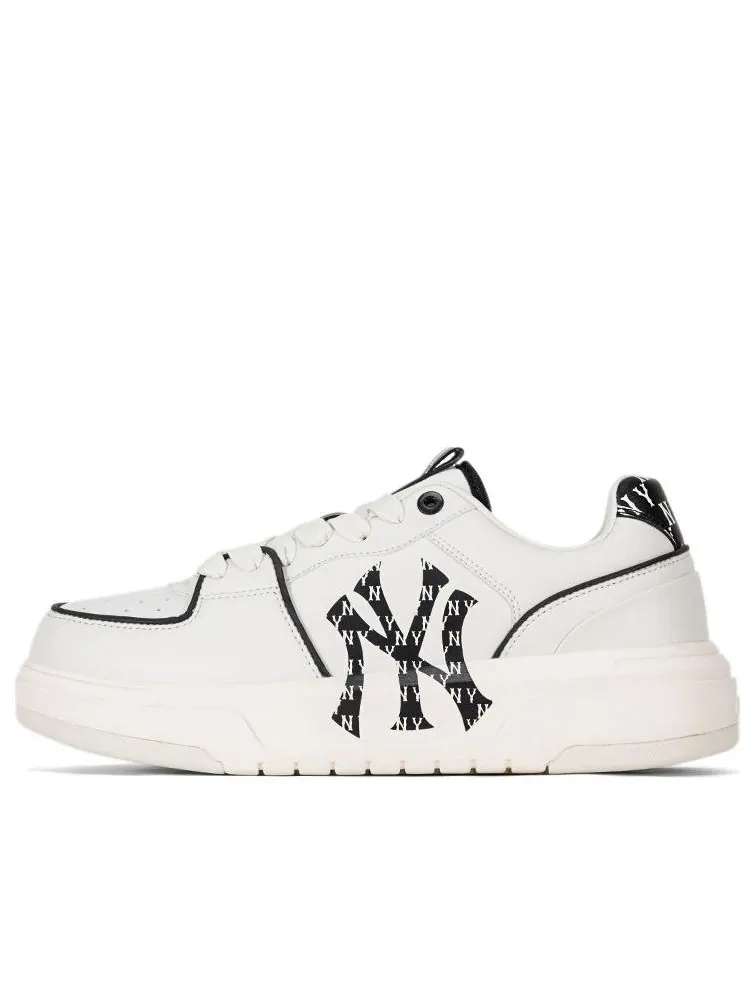 Кроссовки MLB Chunky Liner Yankees Monogram 'White Black' — изображение 1 из 10, белый