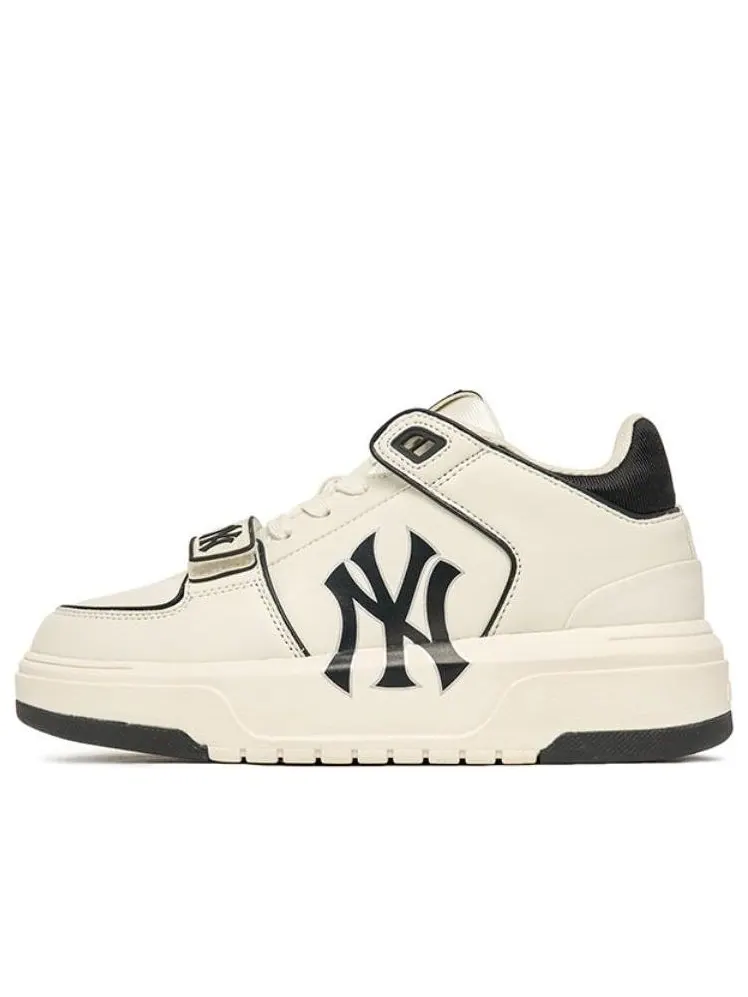 Кроссовки MLB Chunky Liner New York Yankees 'Cream Black' — изображение 1 из 6, бежевый
